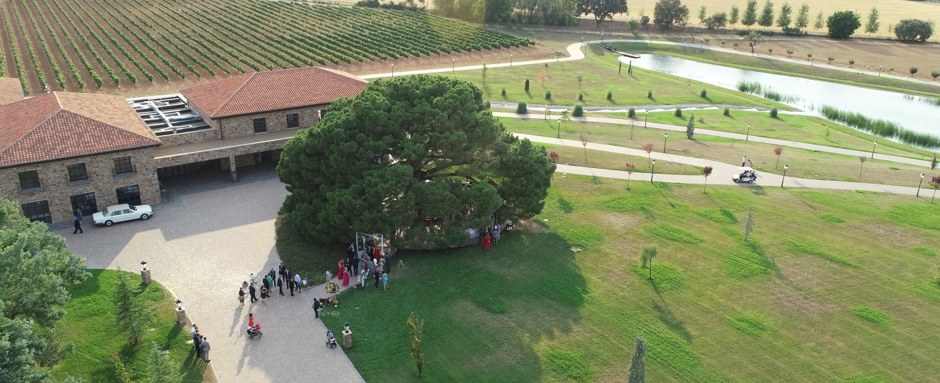 Vídeo de boda con dron en Finca Valdemora (2021)