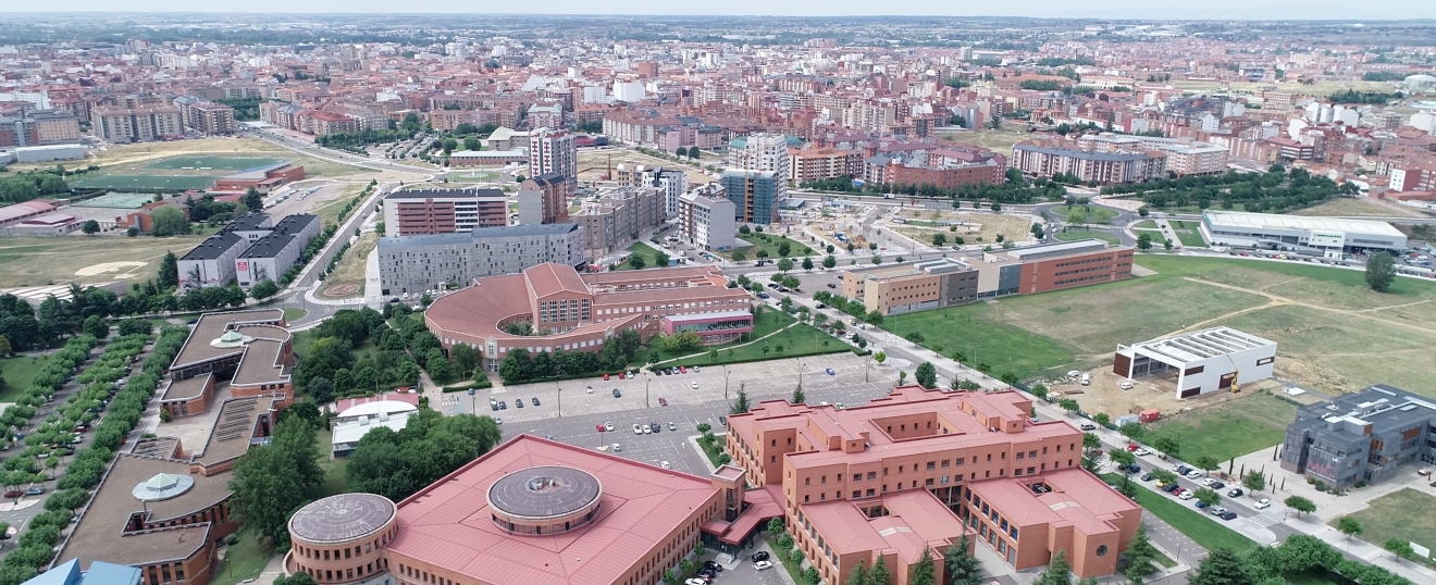 Drones en la Universidad de León: Campus de Vegazana