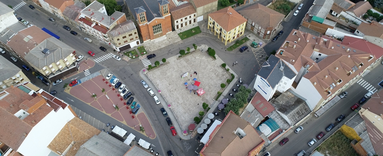 Drones en Veguellina de Órbigo para La8 León